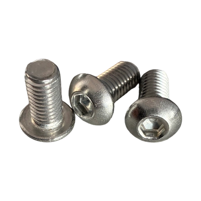 M3*40 schwarze Knopfschrauben aus Kohlenstoffstahl der Güteklasse 8.8