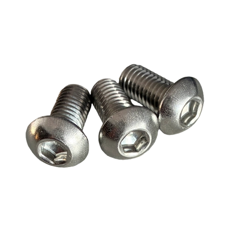 M3*40 schwarze Knopfschrauben aus Kohlenstoffstahl der Güteklasse 8.8