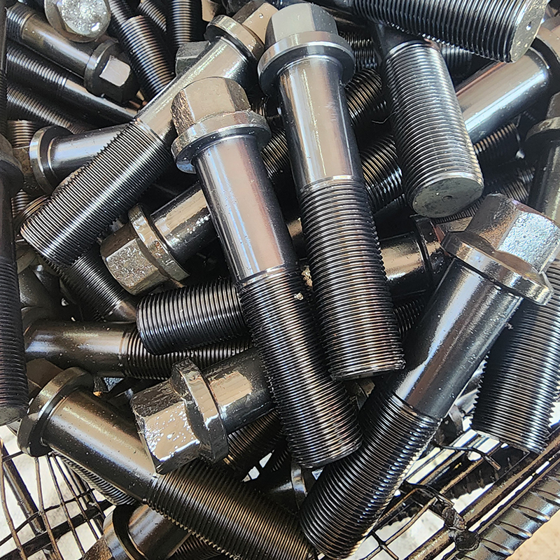 M8×40 schwarze Zylinderkopf-Flanschschrauben aus Kohlenstoffstahl, Güteklasse 8.8
