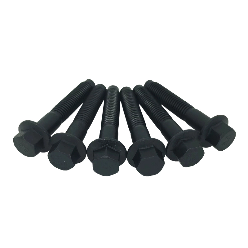 M5*10 Kohlenstoffstahl-Flanschschrauben mit Sechskantkopf, Güteklasse 8.8