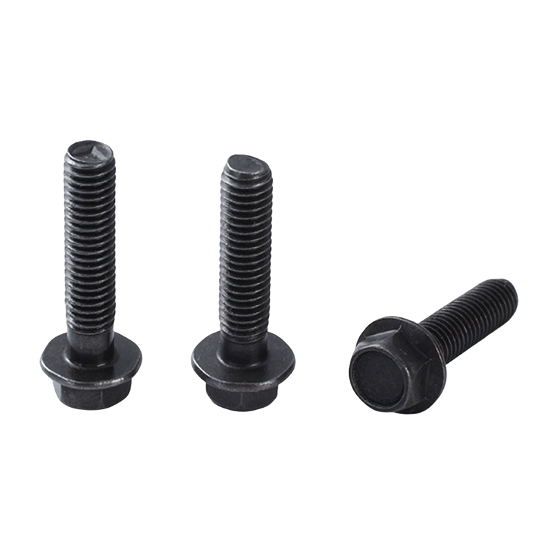 M5*10 Kohlenstoffstahl-Flanschschrauben mit Sechskantkopf, Güteklasse 8.8